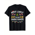 Christmas Family T-Shirt, 100% Cotton, Gift for Men Women Dad Mom Friends, S-XXXL, Black Made in USA Hoodie, Sweatshirt