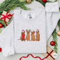 Christmas Great Pyrenees Sweatshirt | Santa Pyrenees Sweater | Christmas Light Pyrenees Crewneck | Great Pyrenees Lover |...