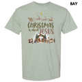 Christmas Is About Jesus Comfort Colors T-Shirt 'NLB' Hoodie, Sweatshirt | ZylaModa.com