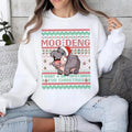 Christmas Moo Deng Shirt, I Want A Hippopotamus For Christmas Shirt,  Womenswear Hoodie Sweatshirt | ZylaModa.com
