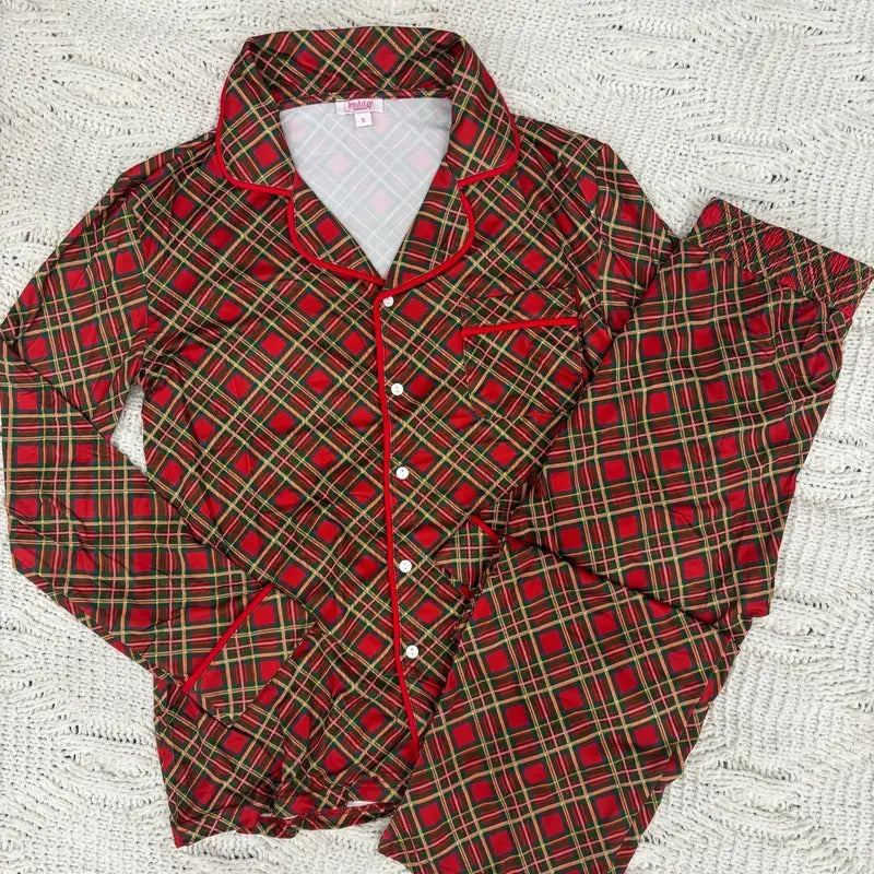 Christmas Plaid Pajama Set - Mens T-Shirts, Hoodie, Sweatshirt | ZylaModa.com