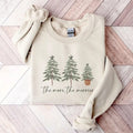 Christmas Pregnancy Announcement Sweatshirt, Christmas Baby Reveal Pullover, Holiday Pregnant Crewneck, Xmas Baby Shower...