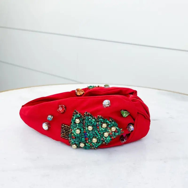 Christmas Tree Beaded Headband *Final Sale* T-Shirts, Hoodie, Sweatshirt | ZylaModa.com
