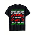 Christmas Vacation Jolliest Bunch Ugly Christmas Xmas Gifts T-Shirt, 100% Cotton, Halloween Thanksgiving Christmas Gift...