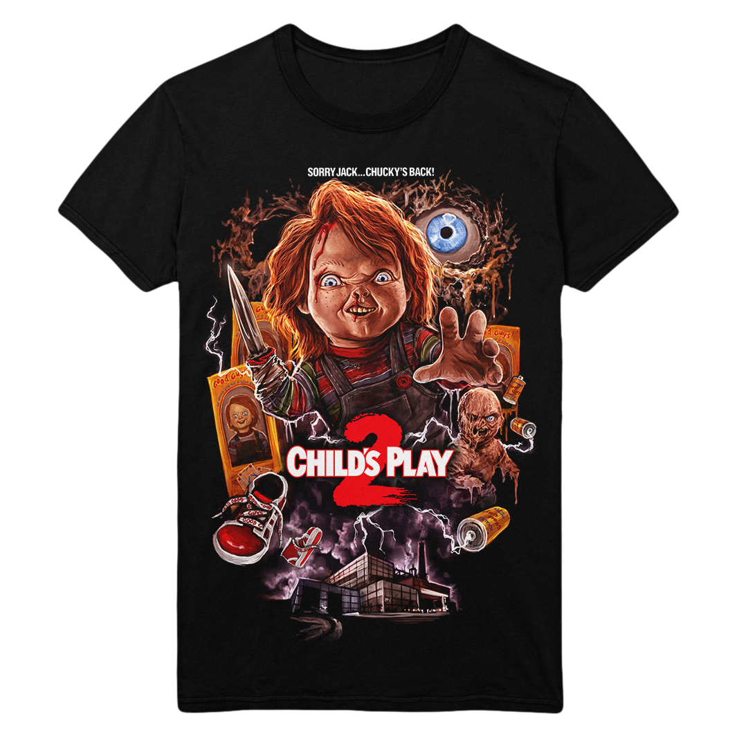 Child's Play 2: Chucky's Back T-Shirt Hoodie, Sweatshirt | ZylaModa.com
