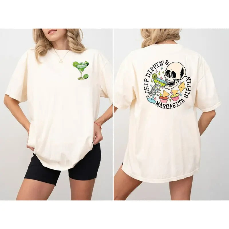 Cinco De Mayo Shirt, Mexico Celebration, Retro Funny Cinco Shirt, Chip Dippin Margarita Sippin Sweatshirt, Drinking...
