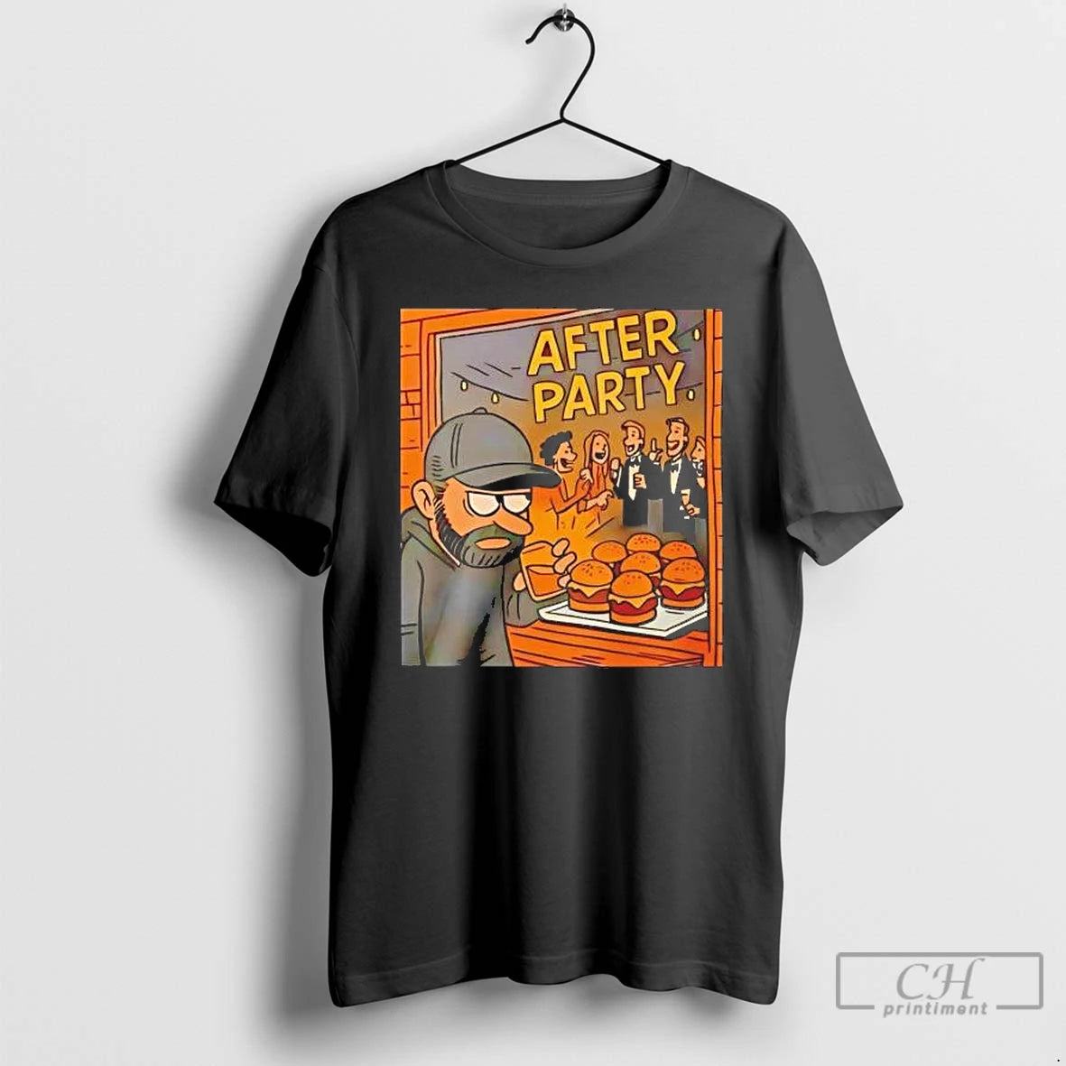 Classic After Party Burger T-Shirts, Hoodie, Sweatshirt | ZylaModa.com