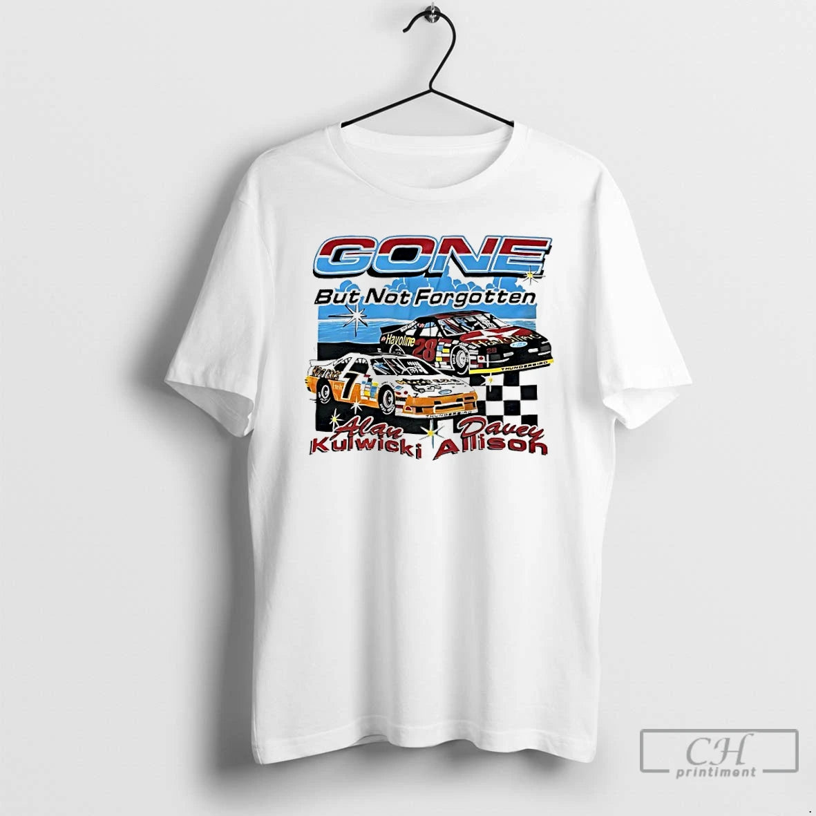 Classic Alan Kulwicki And Davey Allison Racing Gone But Not Forgotten Nascar 90s T Shirts Hoodie, Sweatshirt | ZylaModa.com