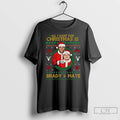 Classic All I Want For Christmas Is Brady And Drake Maye Step Santa T Shirts Hoodie, Sweatshirt | ZylaModa.com