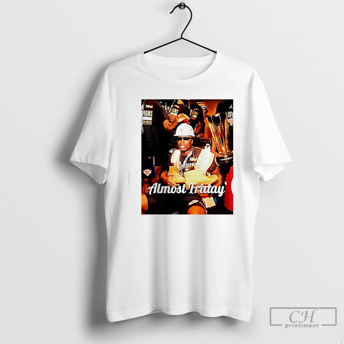 Classic Almost Friday Knicks Timbs Graphic T-Shirts, Hoodie, Sweatshirt | ZylaModa.com