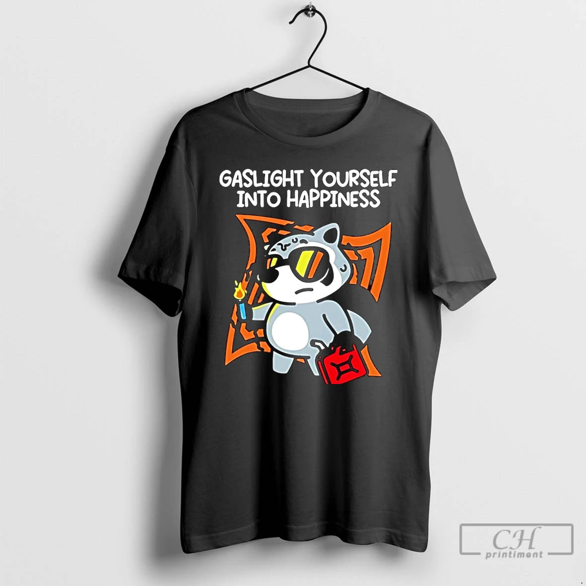 Classic Austin Von Letkemann Gaslight Yourself Into Happiness Christmas T-Shirts, Hoodie, Sweatshirt | ZylaModa.com