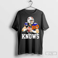 Classic Bo Nix College Football Fan Bo Knows Parody T-Shirts, Hoodie, Sweatshirt | ZylaModa.com