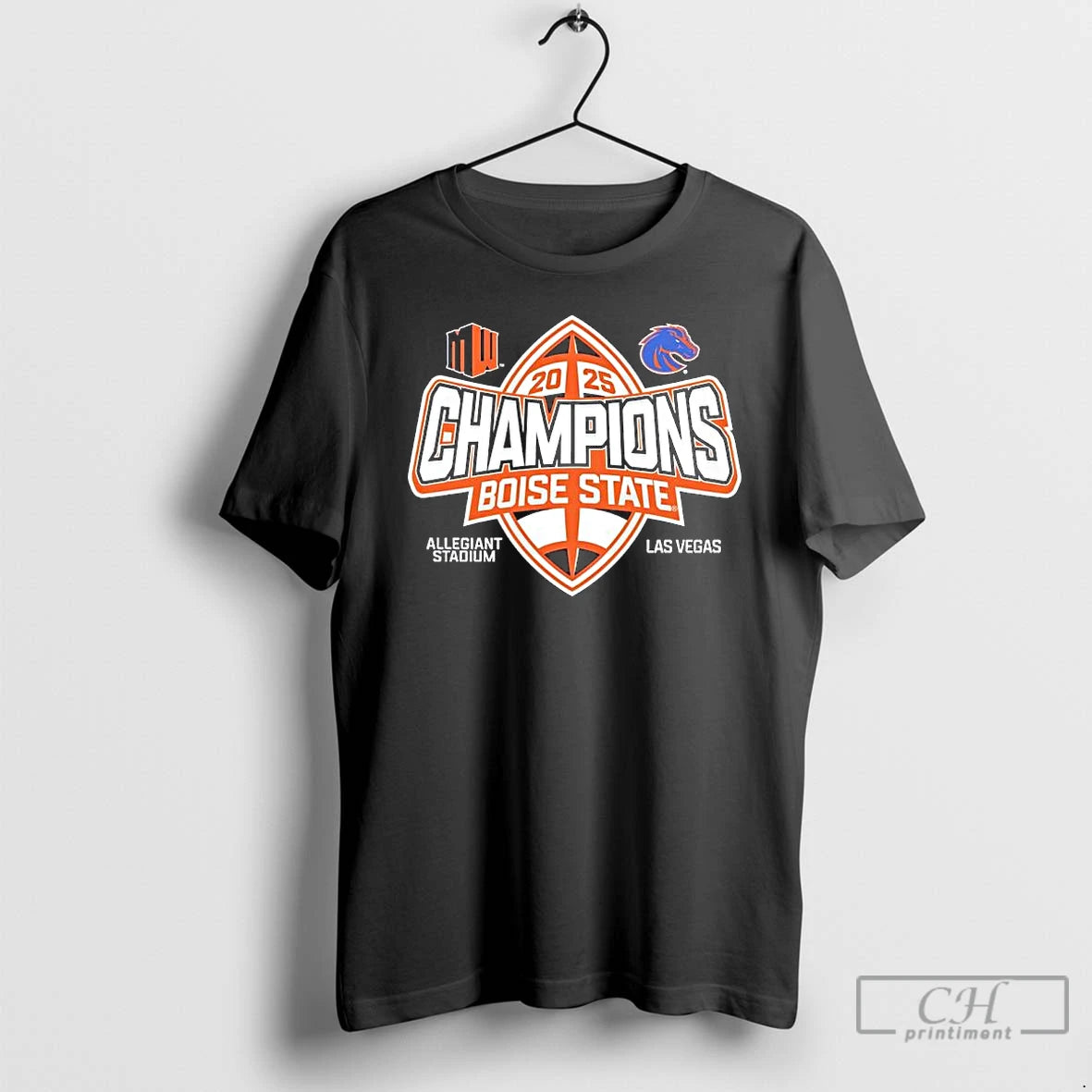 Classic Boise State Broncos 2025 Mountain West Football Champions T-Shirts, Hoodie, Sweatshirt | ZylaModa.com