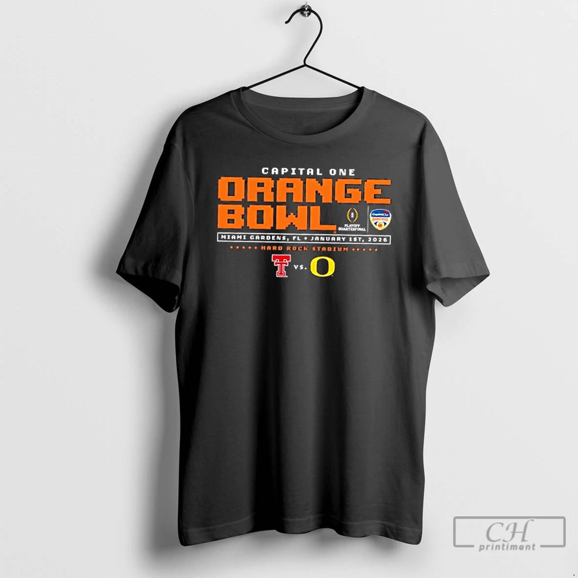 Classic Capital One Orange Bowl Miami Gardens Fl January 1st 2026 Texas Tech Red Raiders T-Shirts, Hoodie, Sweatshirt