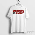 Classic Chicks On The Right Ringer T-Shirts, Hoodie, Sweatshirt | ZylaModa.com