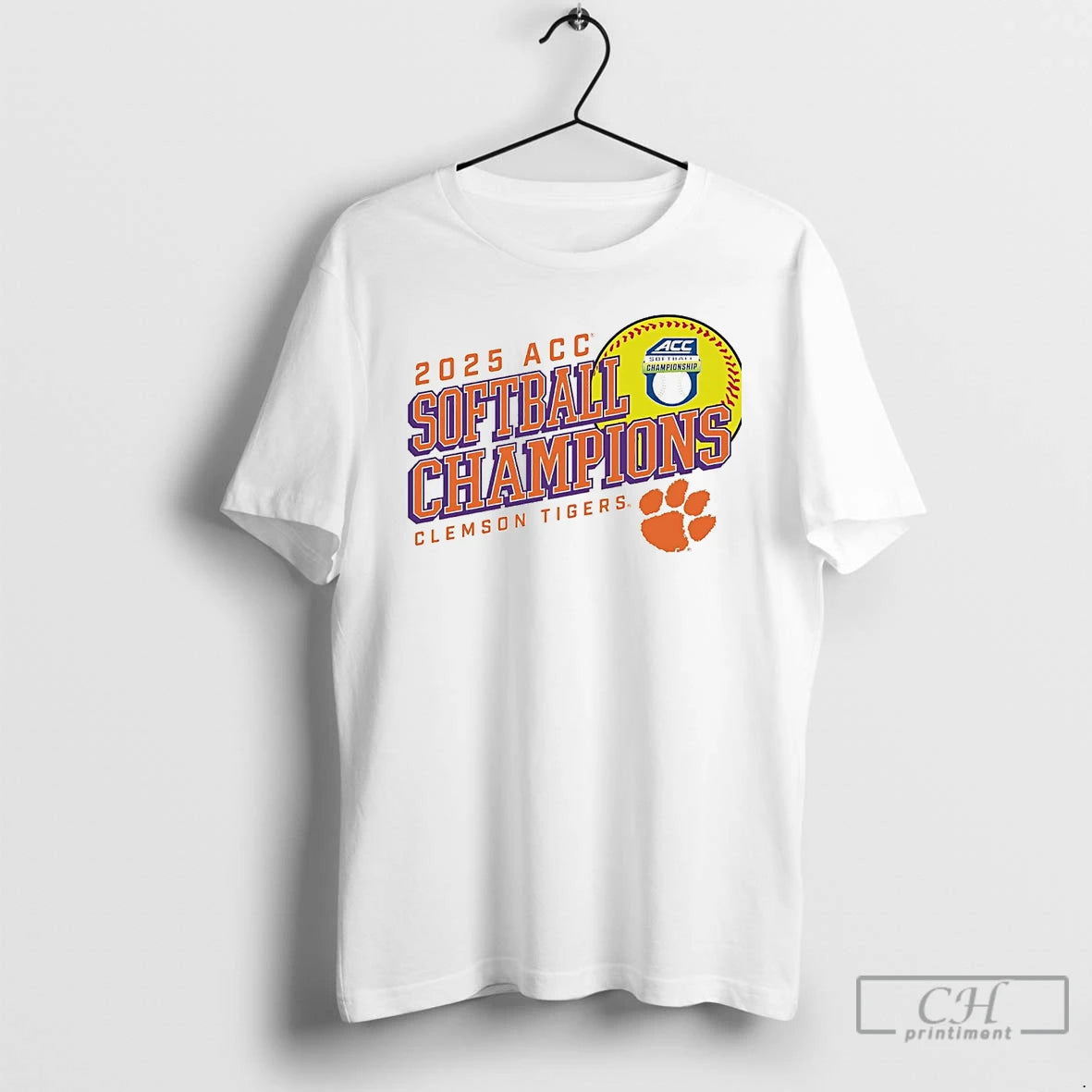 Classic Clemson Tigers 2025 Acc Softball Tournament Champions T-Shirts, Hoodie, Sweatshirt | ZylaModa.com