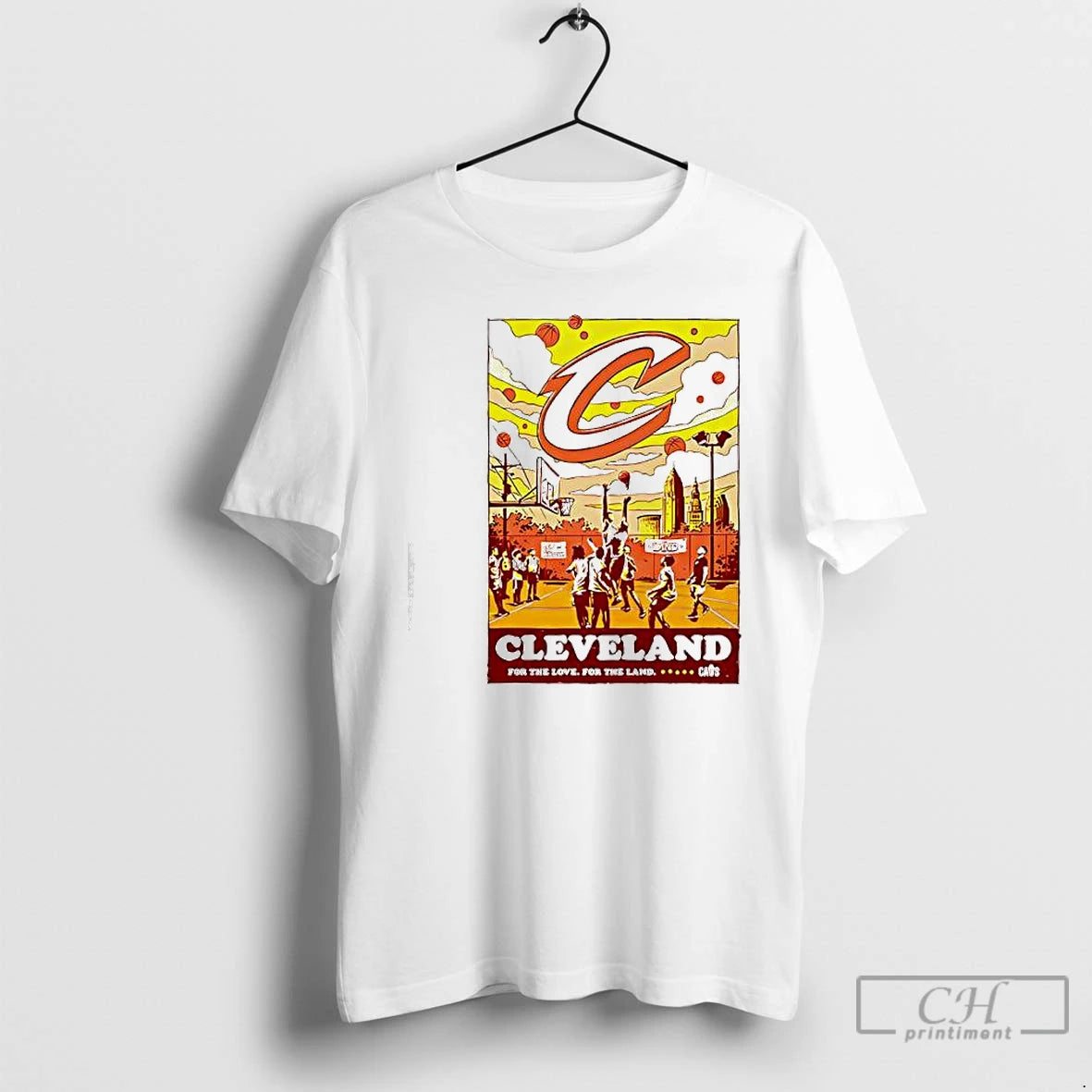 Classic Cleveland Cavaliers For The Love For The Land Graphic T-Shirts, Hoodie, Sweatshirt | ZylaModa.com