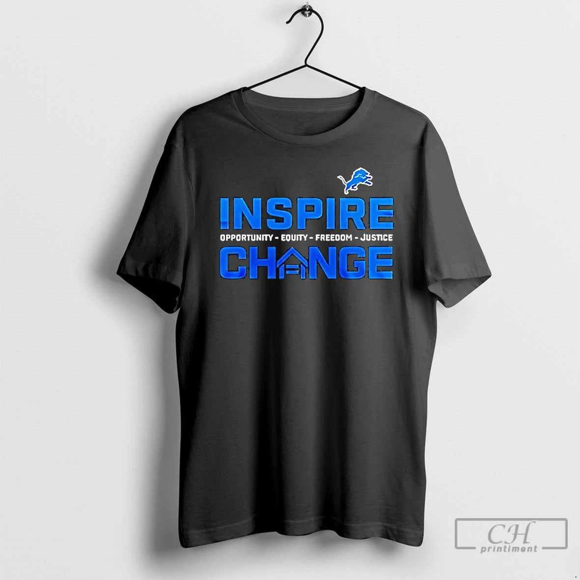 Classic Detroit Lions X Inspire Change Logo T-Shirts, Hoodie, Sweatshirt | ZylaModa.com