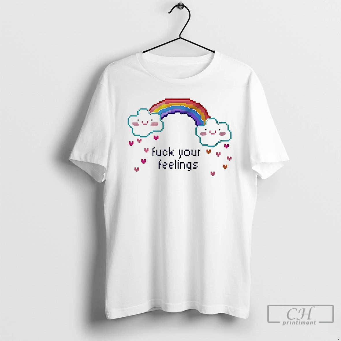 Classic Fuck Your Feelings Rainbow T-Shirts, Hoodie, Sweatshirt | ZylaModa.com