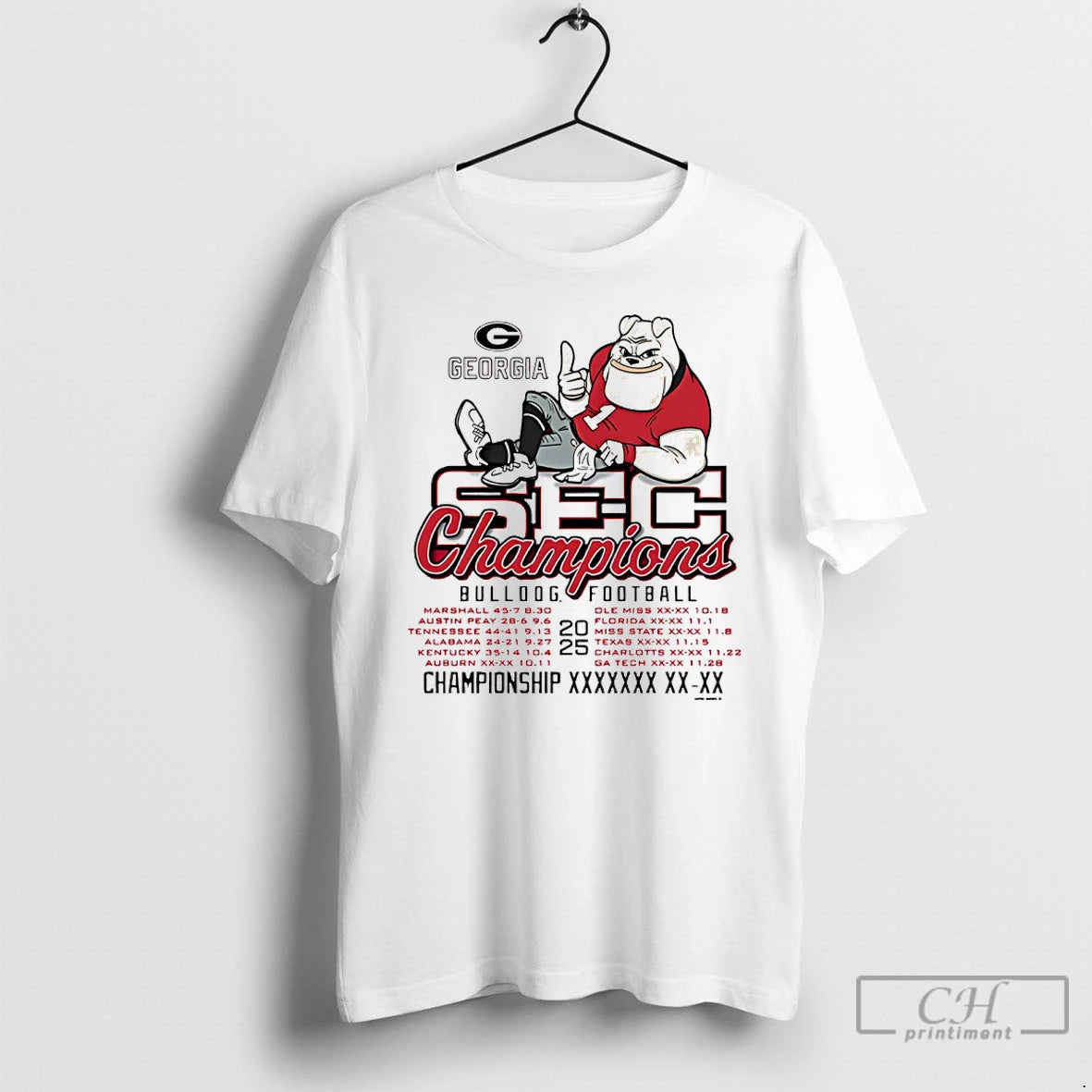 Classic Georgia Bulldogs 2025 Sec Football Champions Recap T-Shirts, Hoodie, Sweatshirt | ZylaModa.com
