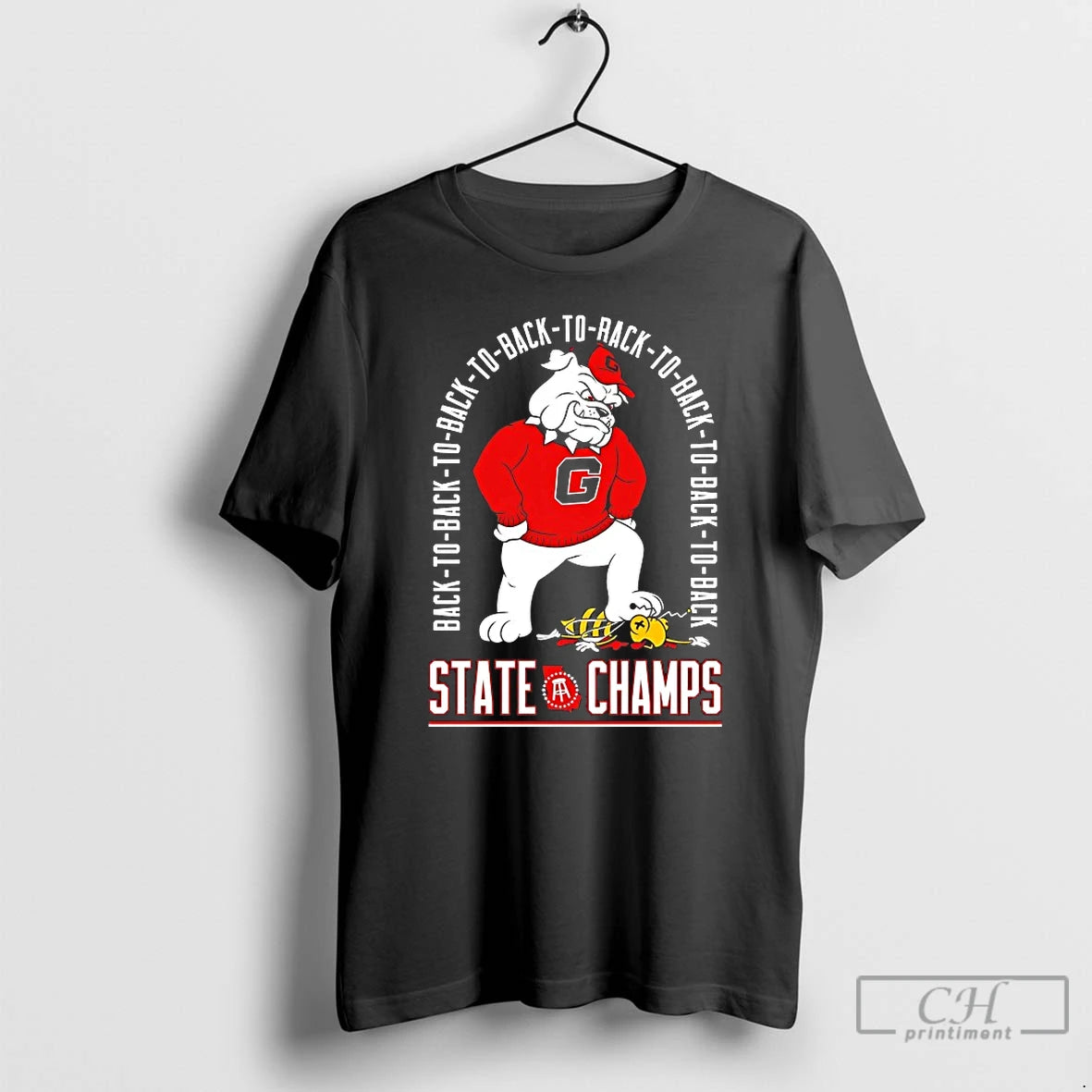 Classic Georgia Bulldogs Eight Time State Champs T-Shirts, Hoodie, Sweatshirt | ZylaModa.com