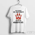 Classic Gnome Wow Adrum Yes Your Parents Were On My Naughty List T Shirts Sweater Hoodie, Sweatshirt | ZylaModa.com