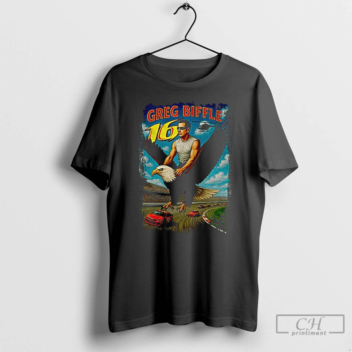 Classic Greg Biffle Freedom 500 Eagle 16 Nascar Racing Driver Motorsport Fan Gift T Shirts Hoodie, Sweatshirt | ZylaModa.com