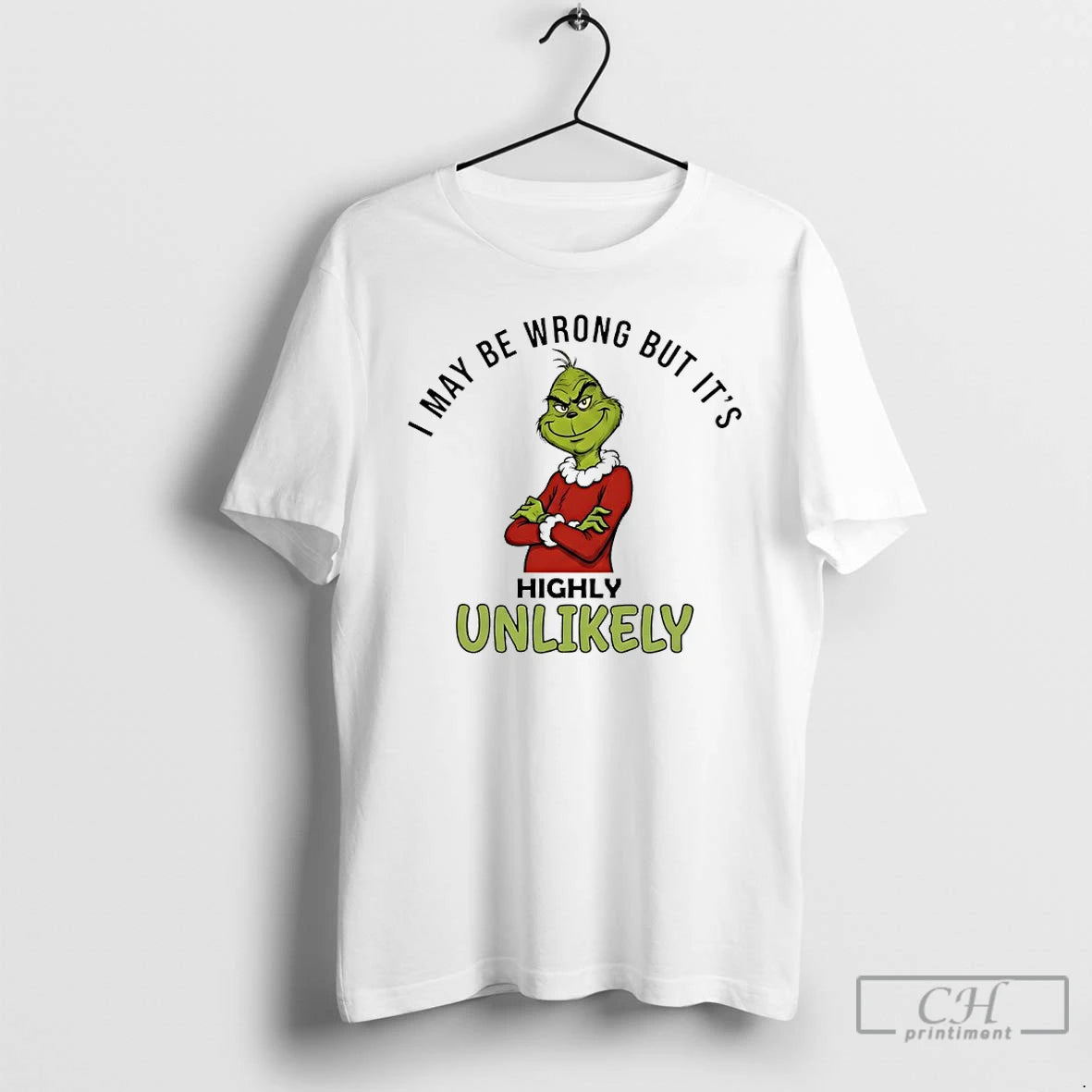 Classic Grinch I May Be Wrong But Its Highly Unlikely T-Shirts, Hoodie, Sweatshirt | ZylaModa.com