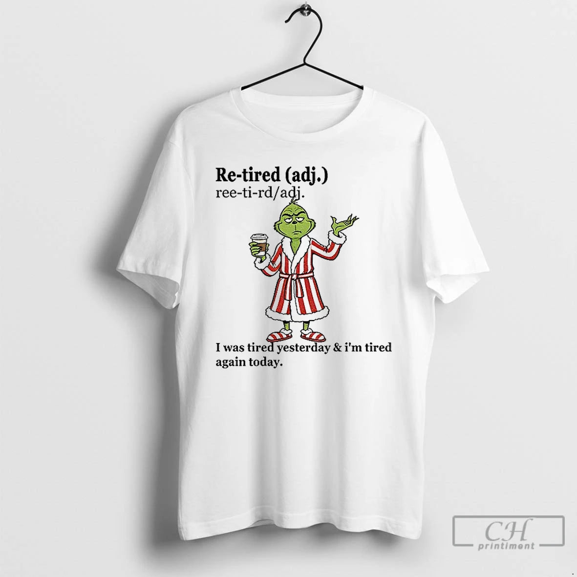 Classic Grinch I Was Tired Yesterday And Im Tired Again Today Christmas T Shirts Sweater Hoodie, Sweatshirt | ZylaModa.com
