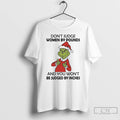 Classic Grinch Dont Judge Women By Pounds And You Wont Be Judged By Inches T-Shirts, Hoodie, Sweatshirt | ZylaModa.com