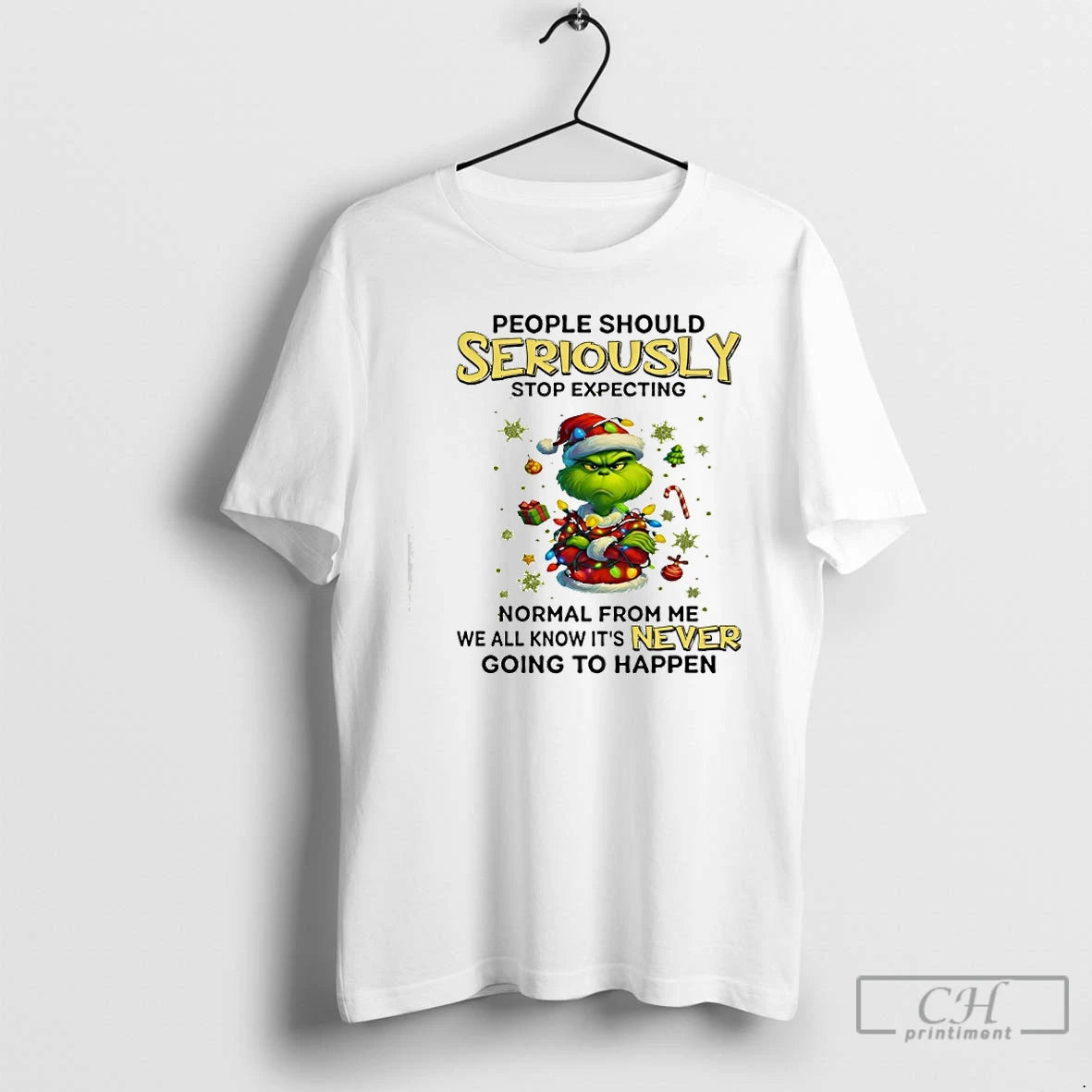 Classic Grinch People Should Seriously Stop Expecting T-Shirts, Hoodie, Sweatshirt | ZylaModa.com