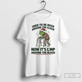 Classic Grinch Used To Be Rock Around The Clock Now Its Limp Around The Block T-Shirts, Hoodie, Sweatshirt | ZylaModa.com