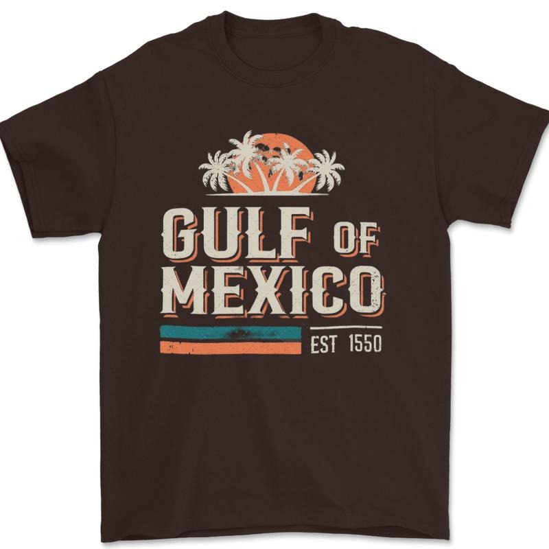 Classic Gulf of Mexico Shirt, Golfo De Mexico Shirt, Mexico 1550 Shirt, Mexico Map Shirt, Democracy Shirt, Anti-Fascist...
