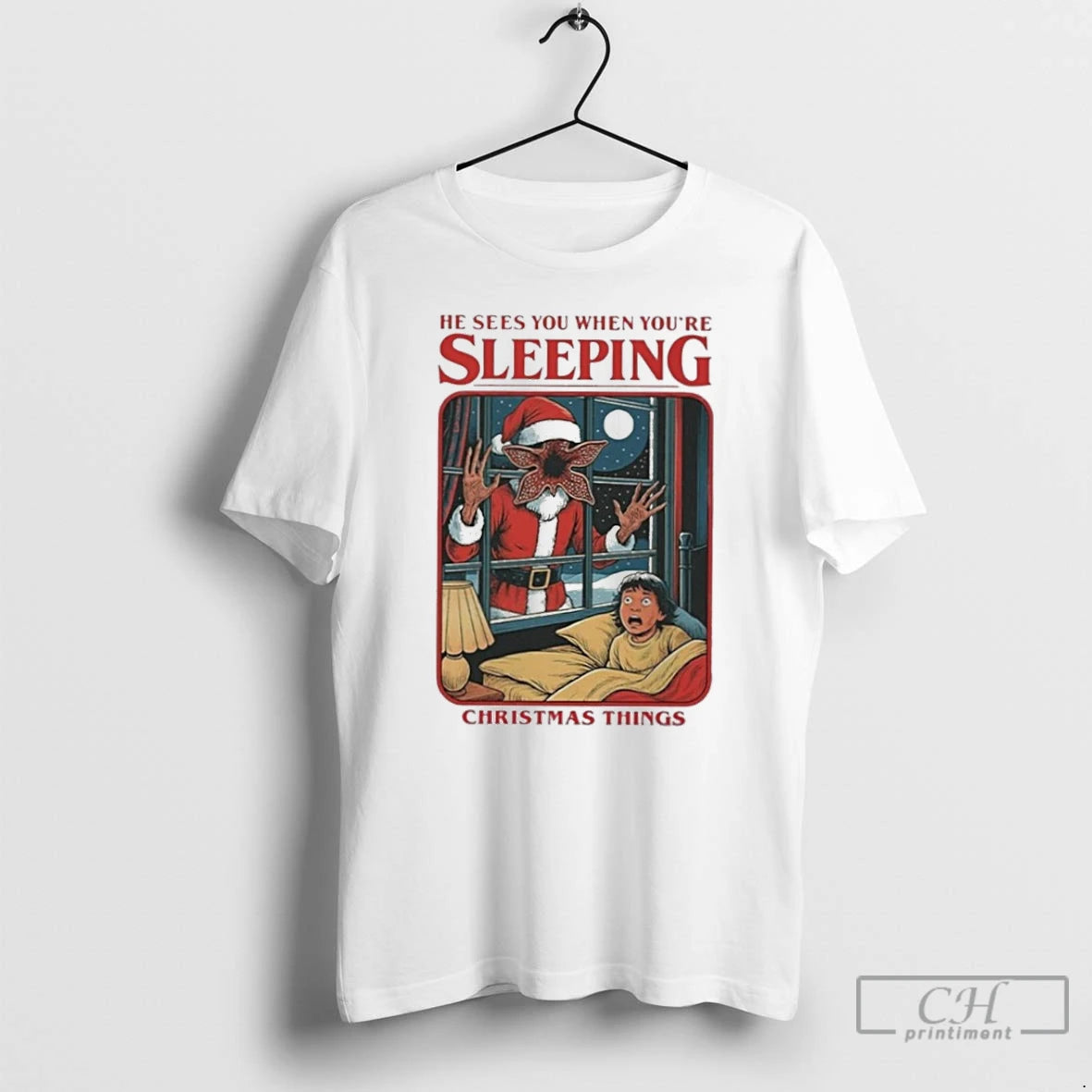 Classic He Sees You When You Are Sleeping Christmas Things T-Shirts, Hoodie, Sweatshirt | ZylaModa.com