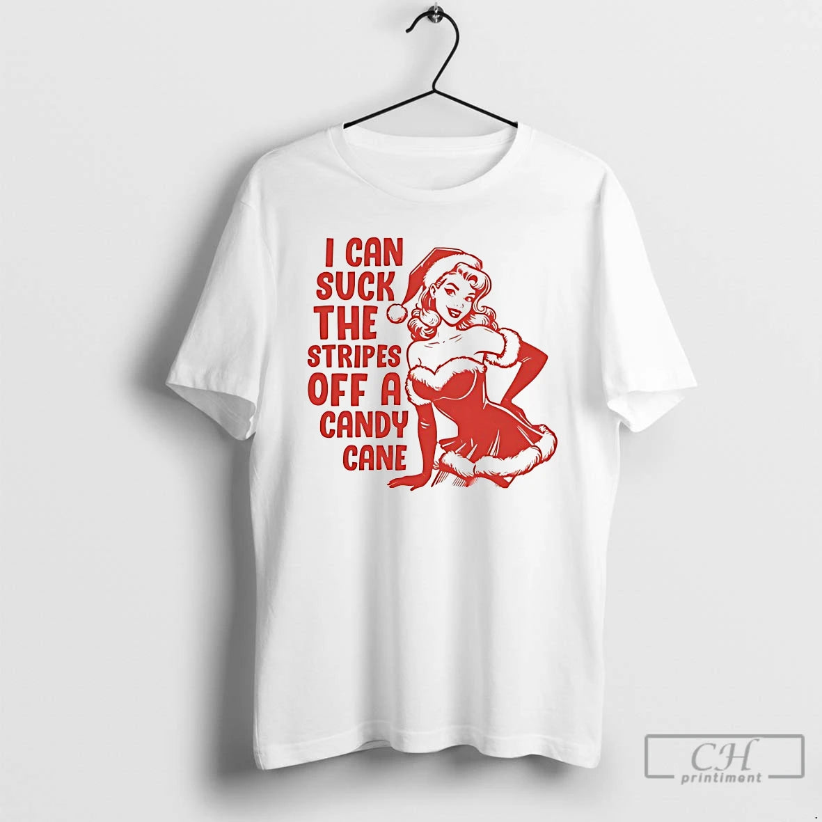 Classic I Can Suck The Stripes Off A Candy Cane Christmas T-Shirts, Hoodie, Sweatshirt | ZylaModa.com
