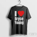 Classic I Heart Bryce Young T-Shirts, Hoodie, Sweatshirt | ZylaModa.com
