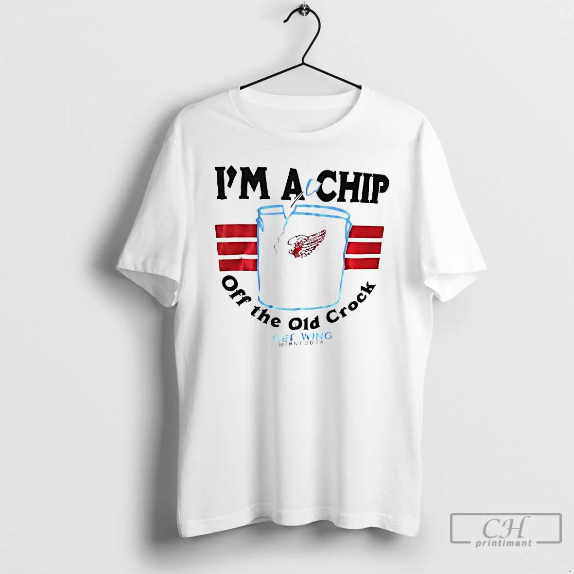 Classic Im A Chip Off The Old Crock Red Wing Minnesota T-Shirts, Hoodie, Sweatshirt | ZylaModa.com