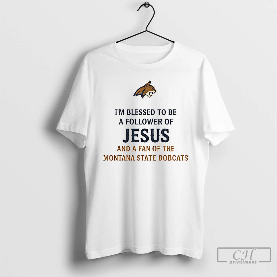 Classic Im Blessed To Be A Follower Of Jesus And A Fan Of The Montana T-Shirts, Hoodie, Sweatshirt | ZylaModa.com