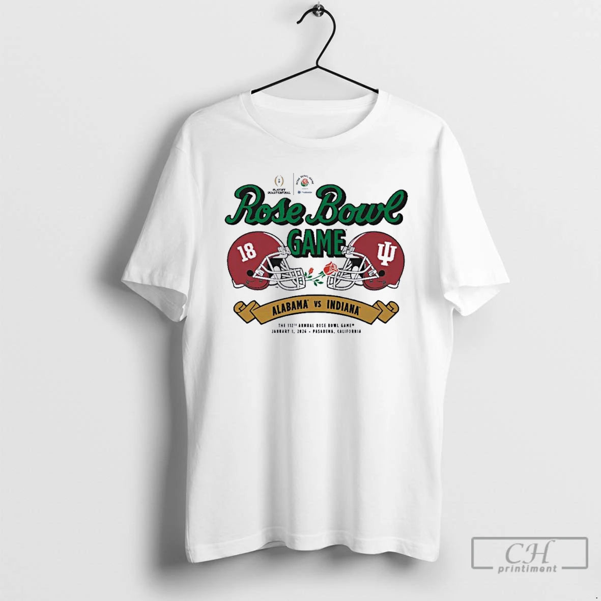 Classic Indiana Vs Alabama 2026 Rose Bowl Game Helmet T-Shirts, Hoodie, Sweatshirt | ZylaModa.com