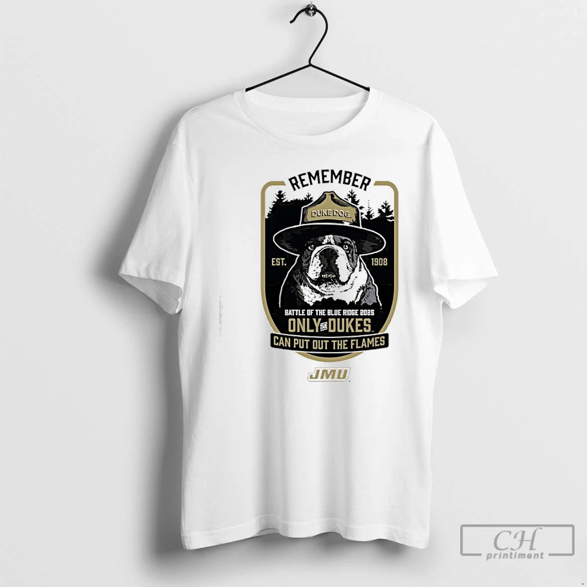 Classic Jmu James Madison Smokey The Duke Dog Can Pit Out The Flames T Shirts Hoodie, Sweatshirt | ZylaModa.com