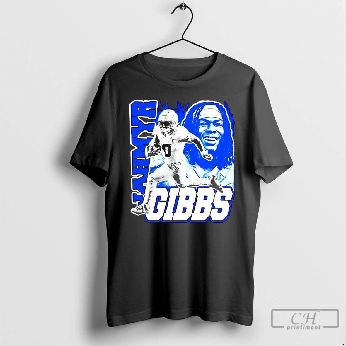 Classic Jahmyr Gibbs Detroit Lions Dreams Graphic T-Shirts, Hoodie, Sweatshirt | ZylaModa.com