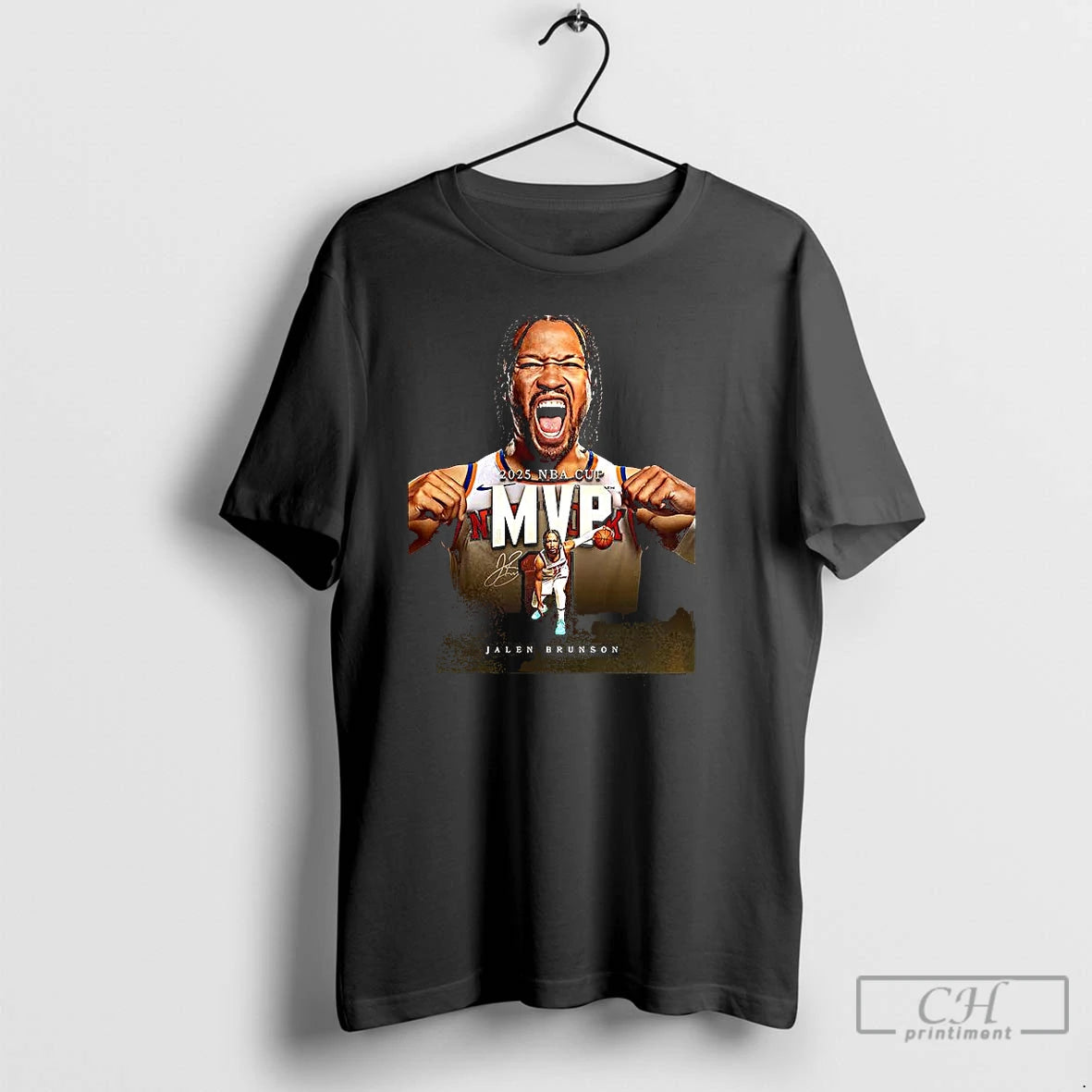 Classic Jalen Brunson Mvp 2025 Nba Cup Champions Signature T-Shirts, Hoodie, Sweatshirt | ZylaModa.com
