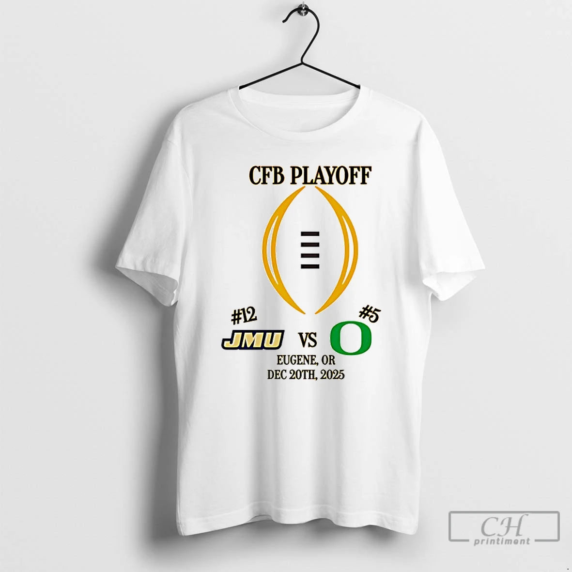 Classic James Madison Vs Oregon 2025 Cfp First Rd Playoff Game 4 T Shirts Sweater Hoodie, Sweatshirt | ZylaModa.com
