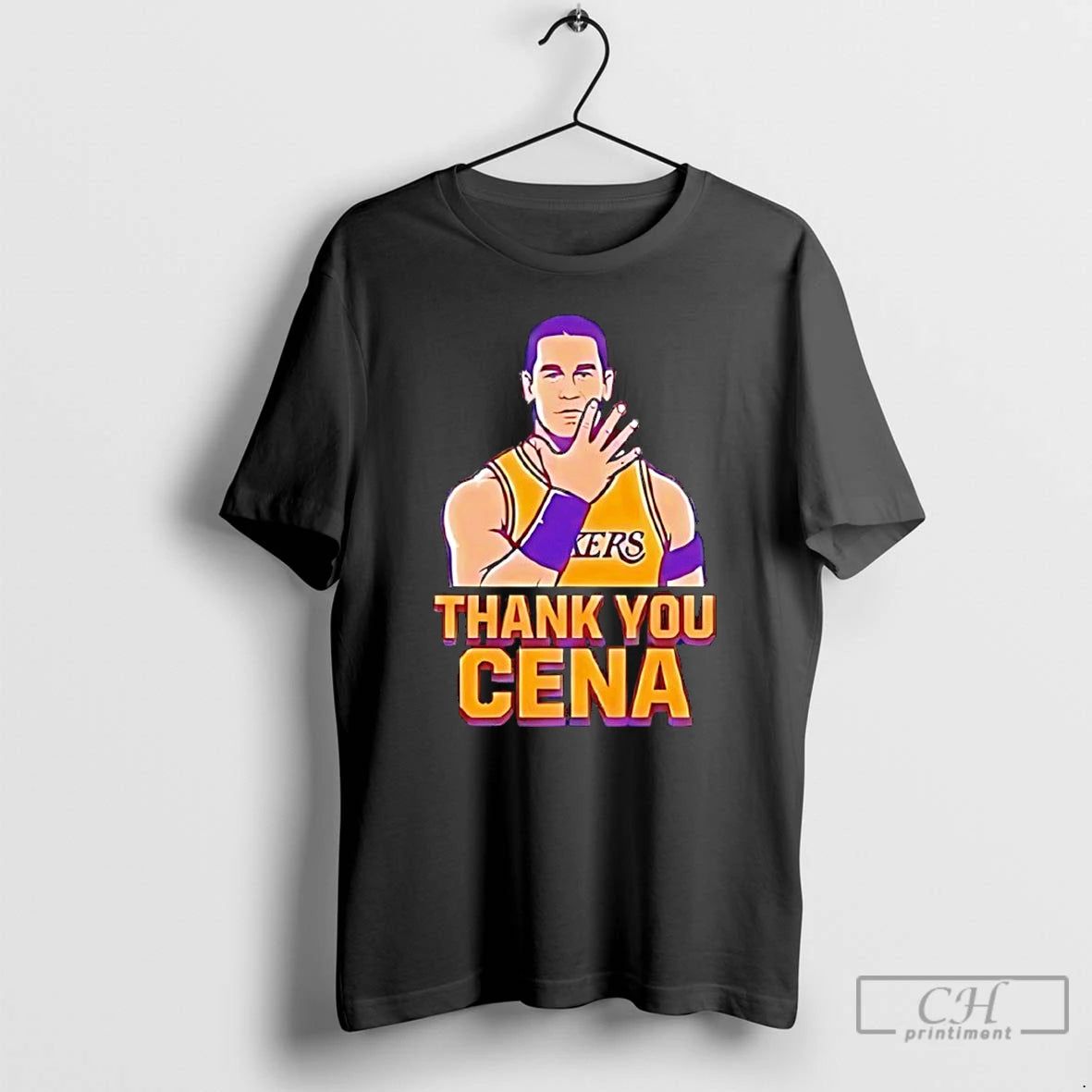 Classic John Cena X Los Angeles Lakers Thank You Cena T-Shirts, Hoodie, Sweatshirt | ZylaModa.com