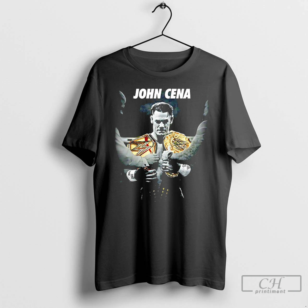 Classic John Cena Two Cup Champions Graphic T-Shirts, Hoodie, Sweatshirt | ZylaModa.com