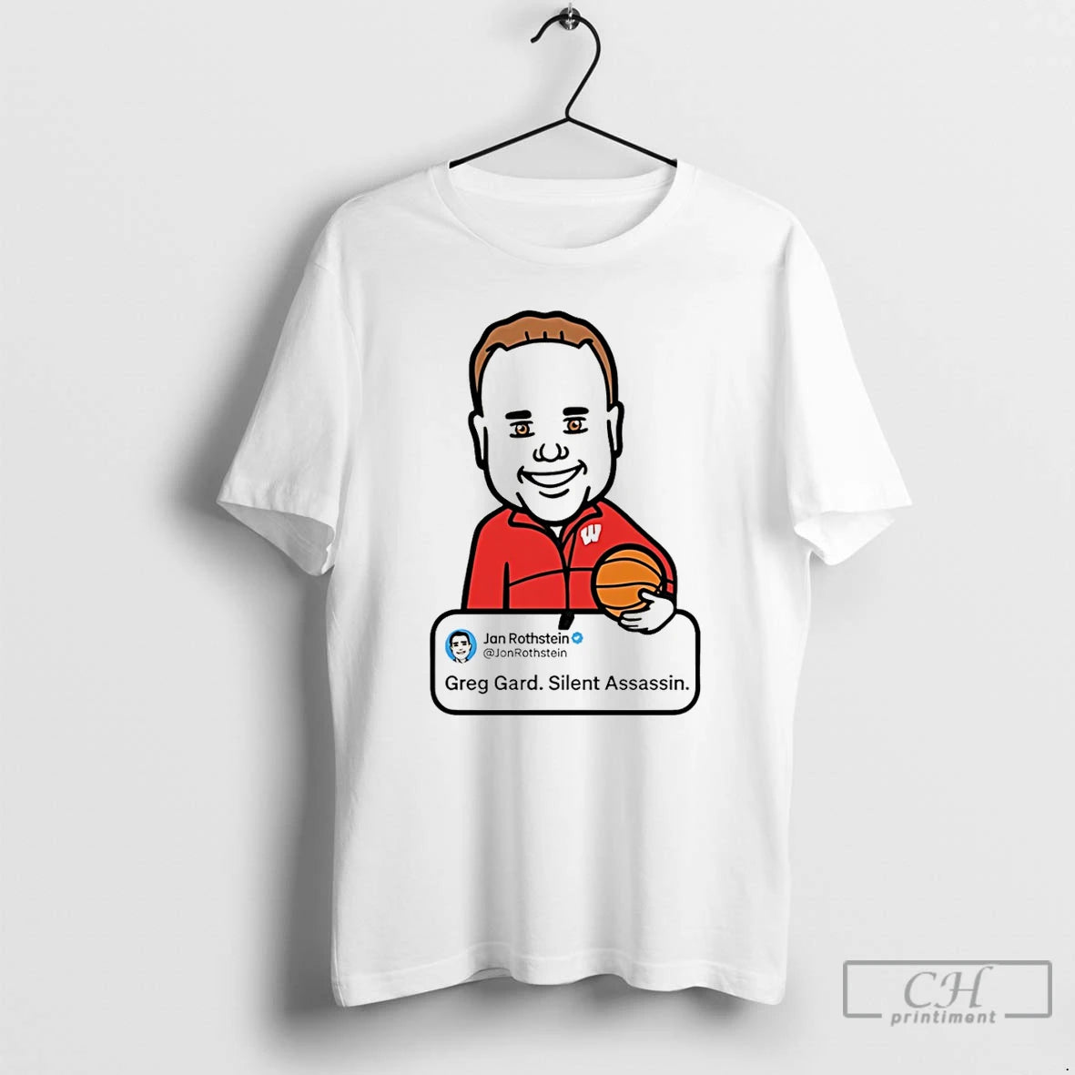 Classic Jon Rothstein Greg Gard Silent Assassin T-Shirts, Hoodie, Sweatshirt | ZylaModa.com