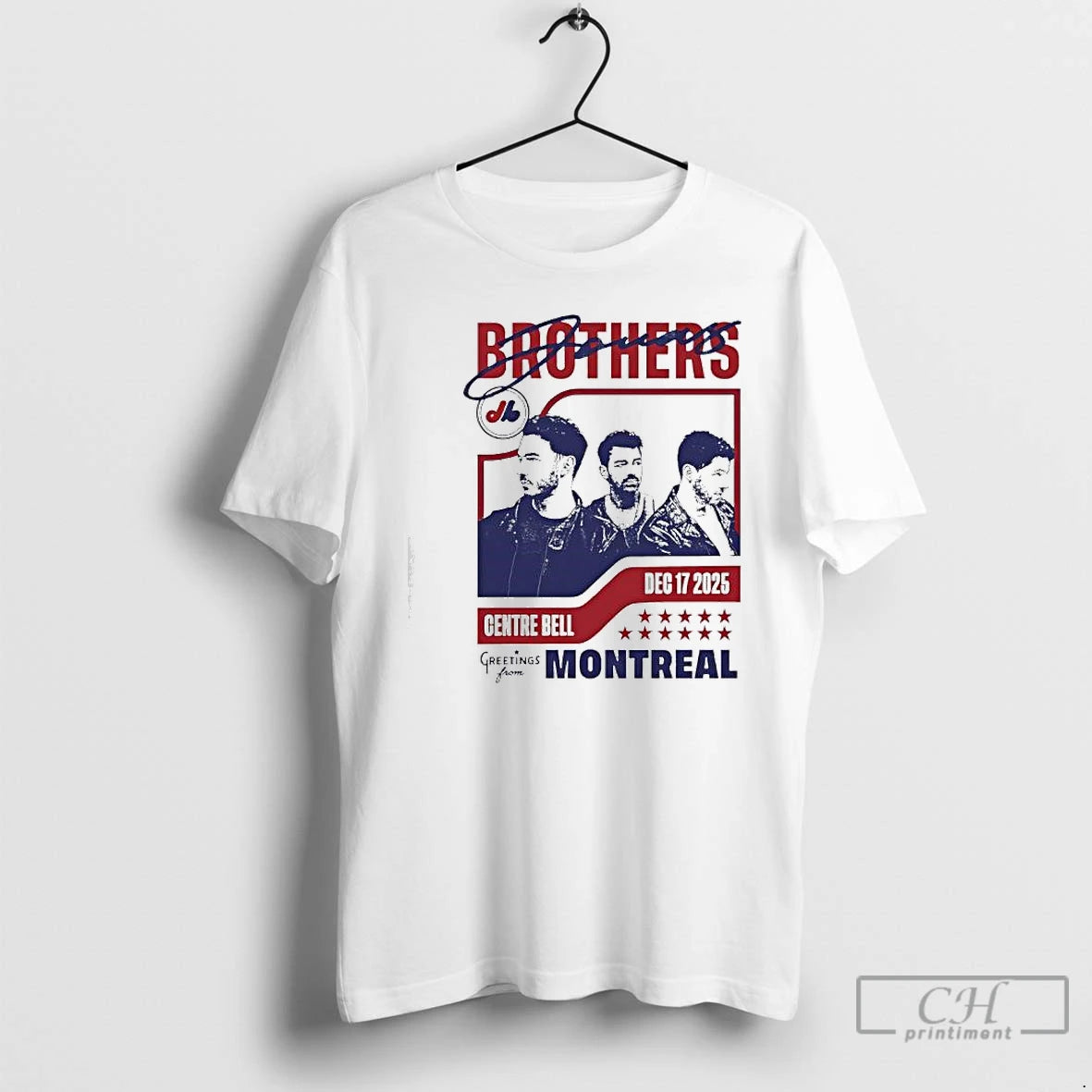 Classic Jonas Brothers Greetings From Your Hometown Montreal Dec 17th 2025 T-Shirts, Hoodie, Sweatshirt | ZylaModa.com