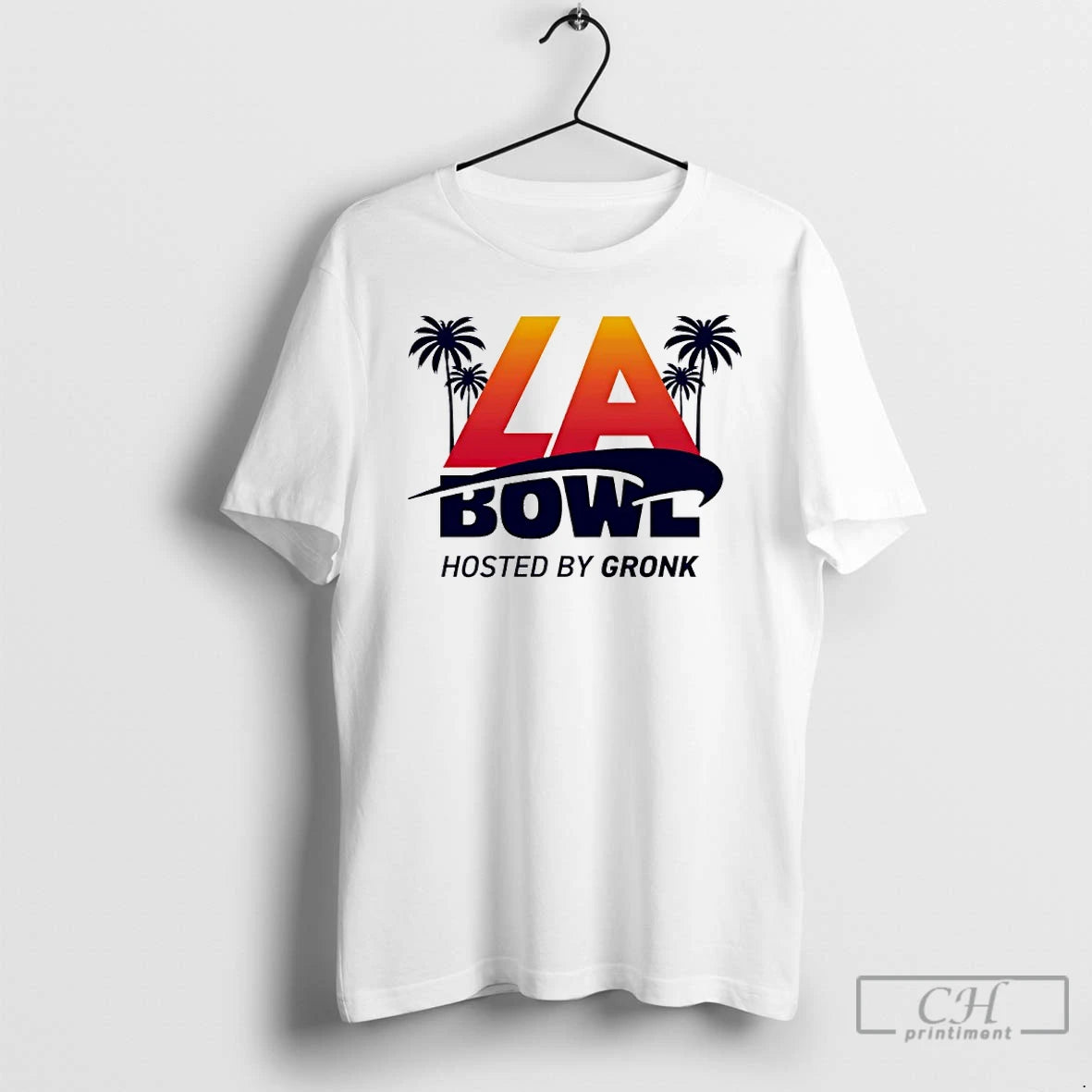 Classic La Bowl 2025 Hosted By Gronk Logo T-Shirts, Hoodie, Sweatshirt | ZylaModa.com