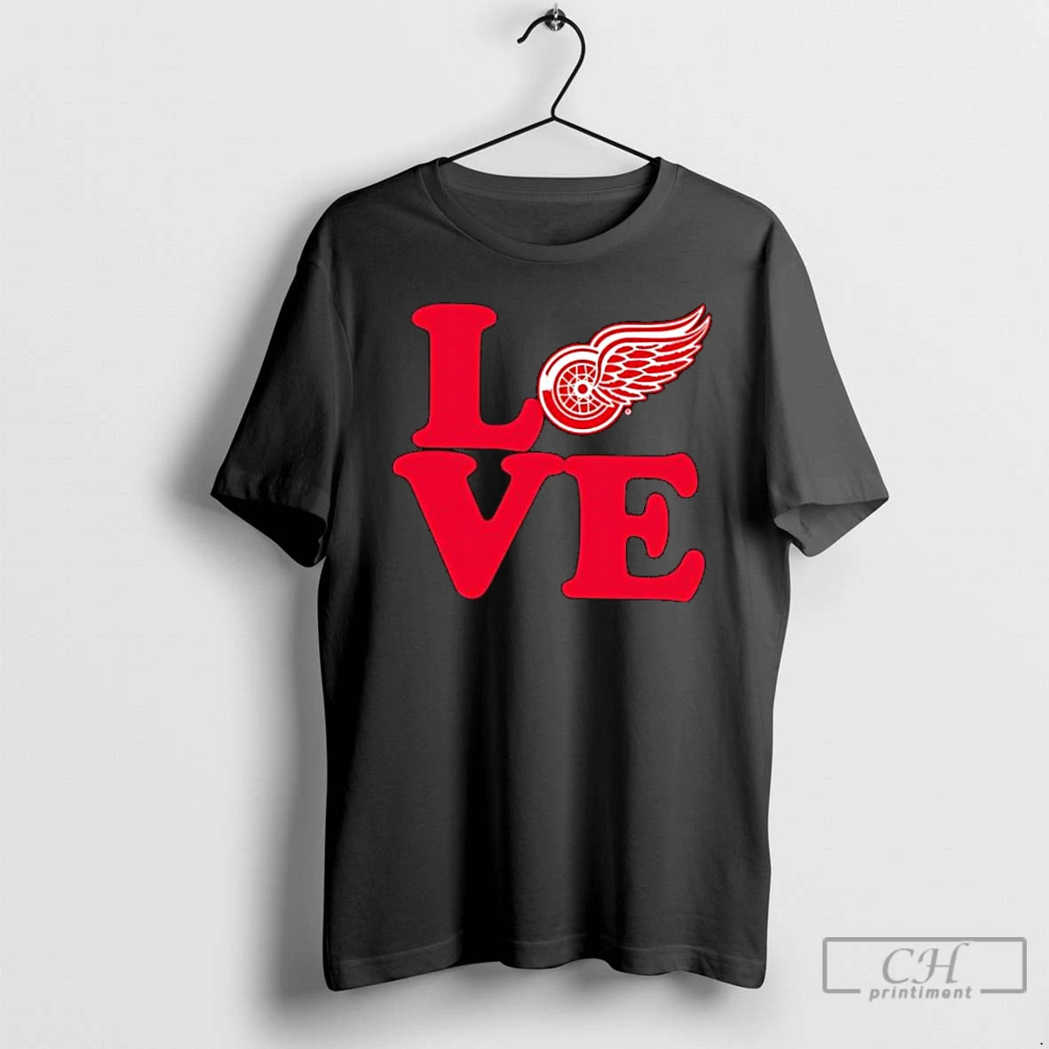 Classic Love Red Wings Detroit Red Wings Stylish T-Shirts, Hoodie, Sweatshirt | ZylaModa.com
