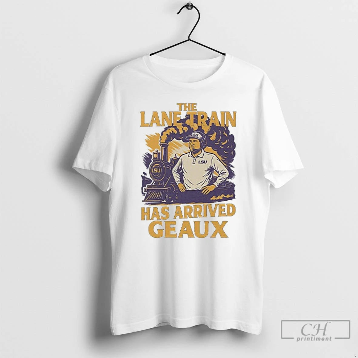 Classic Lane Kiffin Lsu Louisiana Tigers Train Has Arrived Geaux T-Shirts, Hoodie, Sweatshirt | ZylaModa.com